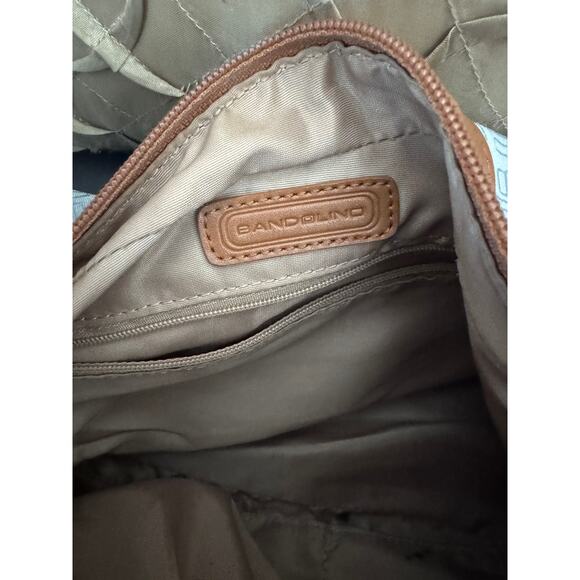 Vintage Y2K Bandolino Monogram Shoulder Bag - Picture 7 of 10